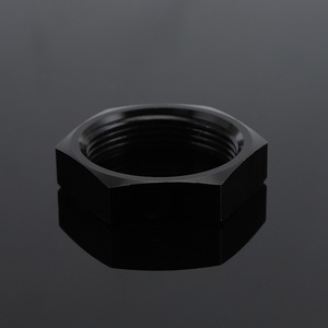 น็อตหกเหลี่ยมท็อปเวย์ M10 เมตริก สีดำออกไซด์ หกเหลี่ยมภายนอก ความยาว 10 มม. - Product Image 1
