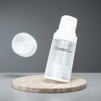 Haute qualité 30ml 50ml 100ml bouteilles sans air en plastique vide bouteille de lotion de pompe cosmétique sous vide