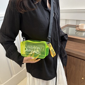 Nouveau design de sac à bandoulière transparent durable sac à bandoulière sac à fermeture éclair - Product Image 2
