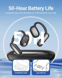 Casque de sport <span class=keywords><strong>sans</strong></span> <span class=keywords><strong>fil</strong></span> de bonne qualité Lecteur moyen portable Téléphone portable Écouteurs à oreille ouverte - Product Image 2