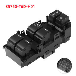 Interruptor de Ventana de Puerta Delantera para Honda Odyssey 35750-T6D-H01, Repuesto Eléctrico para Modelos 15-18 - Product Image 2
