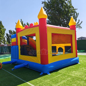 Château gonflable commercial, château de saut gonflable, maison gonflable, toboggan gonflable extérieur, structure de jeu gonflable pour fête - Product Image 4