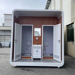 Cao độ cao thích nghi Kết Cấu Thép nhà vệ sinh di động cho Mountain Lodge trượt tuyết khu nghỉ mát Đài quan sát trạm thép cấu trúc - Product Image 6