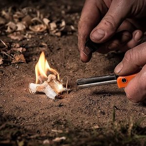 Parrilla de barbacoa para acampar, chimenea, <span class=keywords><strong>estufa</strong></span> de madera y Pellet, Firelighter de Tinder de fibra, arranque de fuego de algodón impermeable de emergencia rápida - Product Image 4
