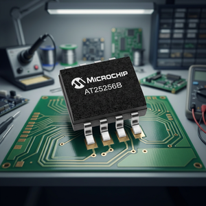 AT25256B-SHL-T SOIC-8 Semi-conducteurs Circuits intégrés de mémoire EEPROM SEEPROM, 256k, SPI - 20MHz, Température indépendante, 8-SOIC-W - Product Image 2