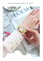 CURREN-Montre-bracelet de luxe mignonne pour femmes, style habillé, à la mode, 9098