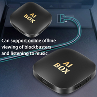 Boîte AI Mini Android 13 avec CarPlay et Android Auto sans fil, WiFi 5G, Plug and Play pour tous les appareils compatibles avec Netflix et YouTube