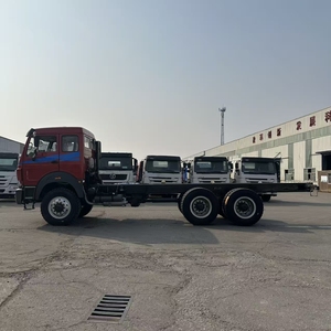 แชสซีรถบรรทุกดีเซลหนัก 6x6 ยี่ห้อ Beiben มือสอง พร้อมกล้องมองหลัง รับน้ำหนักได้ 60 ตัน - Product Image 4