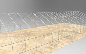 Petit tunnel de <span class=keywords><strong>serre</strong></span> à double couche avec cerceau en plastique et acier stable pour semis de jardin légumes fleurs - Product Image 5