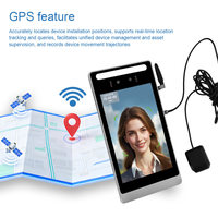 8 İnç Android 11 Yüz Tanıma Biyometrik Erişim Kontrol Sistemi, 4G GPS Dokunmatik Ekranlı