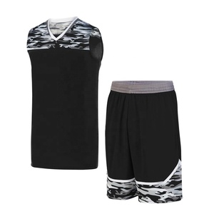 Maillot et short de basket-ball réversible pour hommes avec impression par sublimation complète nom et numéro personnalisés uniforme d'équipe OEM ODM - Product Image 1