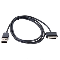 Kabel pengisi daya kabel Data USB Super panjang untuk Samsung Galaxy Tab 2 P3100 P5100 Note 10.1 N8000 P7510 P6800 P1000