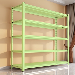 Scaffale Espositivo in Metallo a 5 Ripiani Multiuso per Garage e Ripostiglio con Ripiani in <span class=keywords><strong>Acciaio</strong></span> Regolabili - Product Image 2