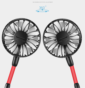 Ventiladores portátiles Niños <span class=keywords><strong>Bolsillo</strong></span> Deporte Colgante Refrigeración Perfume facial Viaje Señor Señoras Adultos Turista Collar plegable Ventilador - Product Image 6