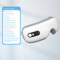 Productos de Tendencia 2026, Nuevo Masajeador de Ojos con Compresión de Calor/Frío, Cuero PU, USB Tipo-C