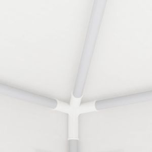 White 13.1'x13.1' Wedding Party <b>Tent</b> With Side Walls Aluminum <b>Frame</b> Quick Opening Outdoor Use - Product Image 6