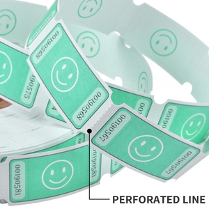 Biglietti della Lotteria 1\"x2\" in Rotolo, <span class=keywords><strong>1000</strong></span> Pezzi Ciascuno in 4 Colori Assortiti (4.000 Totali), Stampa su Carta e Cartoncino, Biglietti Sorriso - Product Image 4