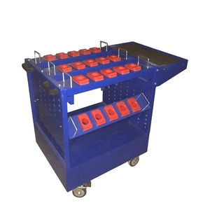 Industrial Trolley Tool Set Cutting Tools YH-CNC Cutting Tool Storage Cabinet with Wheel Four Wheel Steel  ABS Can Add CN JIA