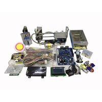 Jouet bonbons portique pièces de jeu bricolage grue griffe Machine Kit accessoires d'arcade en anglais pour Game Center