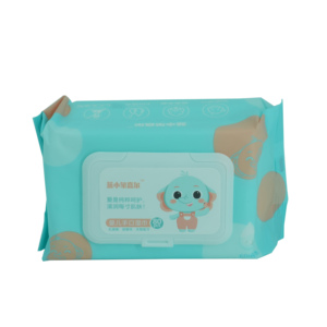Lenços Umedecidos Flip Top Sem Álcool ou Fragrância, Lenços Umedecidos Personalizados para Limpeza de Bebês - Product Image 3