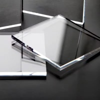 Plaque acrylique coulée transparente PMMA pour présentoir, découpe sur mesure disponible