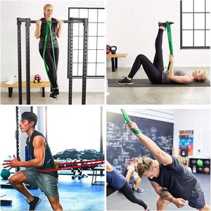 Bandes <span class=keywords><strong>de</strong></span> Résistance TPE Transfrontalières pour Yoga, Fitness, Entraînement <span class=keywords><strong>de</strong></span> Force, Remodelage Corporel et Entraînement Complet du Corps – <span class=keywords><strong>Cercle</strong></span> Élastique - Product Image 4
