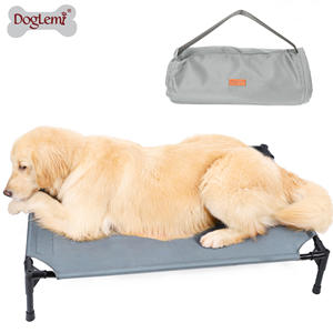 Sofá portátil transpirable de verano para perros, <span class=keywords><strong>hamaca</strong></span> portátil elegante para mascotas, camas para viajes al aire libre, cómodas camas elevadas para mascotas - Product Image 1