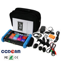 جهاز اختبار كاميرات المراقبة IPC-9800 Plus مع شاشة لمس IPS 7 بوصة بدقة 1280×800، واي فاي مدمج، مخرج طاقة POE، لمراقبة الأمن