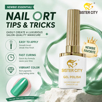 Vernis Gel Effet Œil de Chat Vert Marque Blanche Haute Brillance Séchage Rapide Non Toxique Qualité Professionnelle Salon