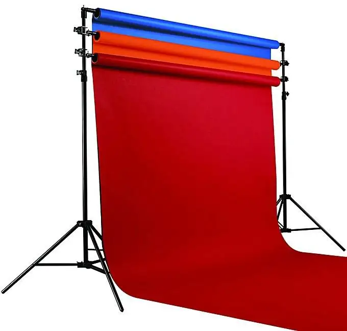 2.72x11m Seamless White Paper Background for Photography Backdrop for YouTube Videos Live Streaming Interviews Portraits