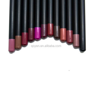 Kunden spezifische hochwertige Lip Liner Pencil Langlebige Wear Dark <span class=keywords><strong>Purple</strong></span> White Mineral Pigment Dicke cremige Textur personal isiert - Product Image 5