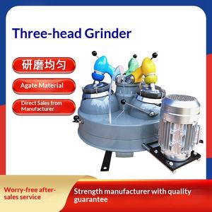 Dreikopf-Wechselstrommotor China Labor-Trockenachat-Schleifmaschine Kleiner Mineralverarbeitungs-Brecher Mahlausrüstung - Product Image 4