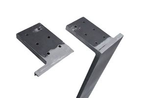 Heavy Duty Industrial Iron Furniture <b>Leg</b> Powder Coated Modern Design Coffee Dining <b>Table</b> <b>Legs</b> for Home Living Room Home Office - Product Image 2