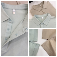 Service OEM, logo et étiquette personnalisés, polos en coton brodés pour hommes, confortables et respirants, pour les activités de plein air légères