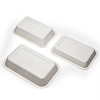 Groothandel wegwerp PP plastic voedselbakjes magnetronbestendig voor vlees, groenten en fruit voor supermarkten en catering
