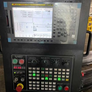 Vente d'un centre d'usinage à portique d'occasion <span class=keywords><strong>Newway</strong></span> PM2040HC avec broche conique BT50, déplacement de table 2000x4000, poids 38T, en stock - Product Image 3
