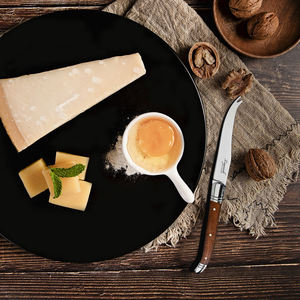 أفضل سكين لاجويول احترافي، سكاكين يابانية من الفولاذ المقاوم للصدأ بمقبض من خشب الورد، سكاكين للطهاة، سكين مطبخ - Product Image 5