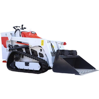 Chargeuse compacte compacte à chenilles Kubota de 1500kg à fixation rapide Capacité de fonctionnement Accessoires multiples avec moteur Kubota