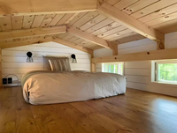 Conteneur portable, Motorhome, Villas mobiles, Bureau, Toilettes, Maisons préfabriquées, Remorque de glamping, Tiny house, Prêt à expédier, Style Mid-century