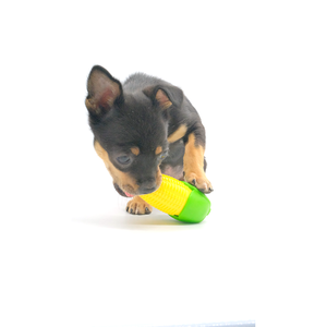 Ultra Dayanıklı Doğal Kauçuk Mısır Şeklinde Köpek Çiğneme Oyuncağı Isırmaya Dayanıklı ve Aşınmaya Dayanıklı Ses Çıkaran Çiğneme Çubuğu - Product Image 4