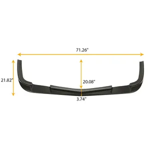 Pour <span class=keywords><strong>Chevrolet</strong></span> <span class=keywords><strong>Corvette</strong></span> C5 1997-2004, lèvre de pare-chocs avant, séparateur, peint, style <span class=keywords><strong>ZR1</strong></span> - Product Image 2