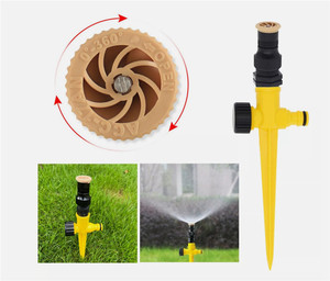 Aspersor giratorio con punta de suelo antiobstrucción y bajo mantenimiento para el cuidado del césped en parques públicos - Product Image 4