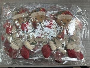 Accesorios para Árbol <span class=keywords><strong>de</strong></span> Navidad, Muñecos Navideños, Ancianos Bailando, Muñeco <span class=keywords><strong>de</strong></span> Nieve, Reno, Oso, Marionetas <span class=keywords><strong>de</strong></span> Tela, Adornos Colgantes, Regalo - Product Image 6