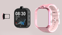 Reloj inteligente Android 4G para niños con rastreador GPS y videollamadas, reloj de teléfono móvil para niños y niñas, relojes rastreadores GPS para niños D2