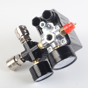 Conjunto de interruptor de presión para arado 3 en 1, 220V, piezas de compresor de aire, válvula reguladora de presión 90-120Psi - Product Image 3