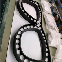 Signe de lettre d'ampoule vintage de lumière LED personnalisé en usine pour les affaires et la publicité