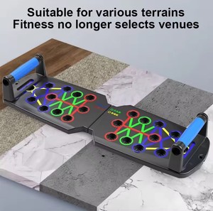 Système de rack de fitness multifonctionnel portable et pliable pour sit-ups et entraînement de force, planche à pompes - Product Image 2
