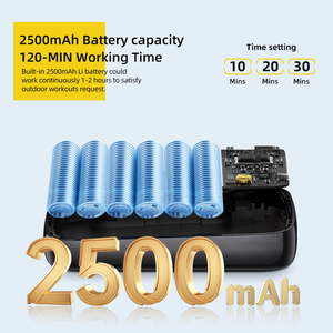 Isi ulang pompa pemulihan olahraga kompresi udara 6 Ruang sepatu untuk atlet meringankan nyeri otot - Product Image 5