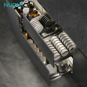 NUOMI DAWN Almacenamiento de Utensilios de Cocina de Vidrio Templado Organizador de Cajones Cubiertos Bandejas Gabinete Accesorios Cesta Extraíble - Product Image 6