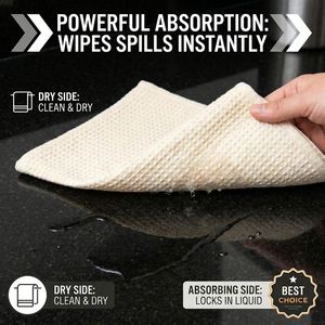 Sublimation Custom Design <b>Microfiber</b> Reusable Quick Dry House Cleaning Waffle Kitchen Tea Dish <b>Towel</b> - Product Image 2